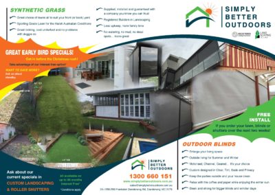 Simply Better Outdoors Brochure Page 1 example
